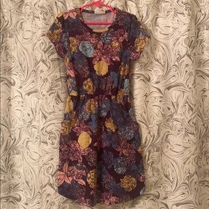 LuLaRoe Mae Dress Girls sz 8